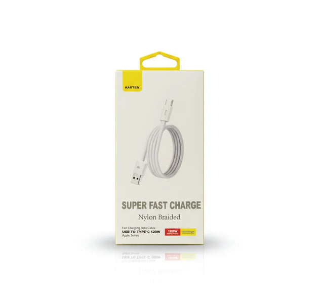 Marten Apple Series Fast Charging Data Cable USB A to Type-C