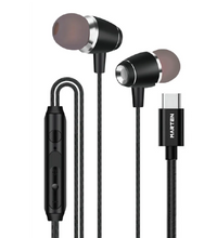 Marten Metal Earphones with Mic wired earbuds for mobile phones in Pakistan